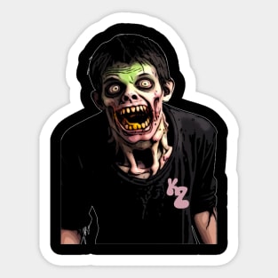 Korean Zombie Sticker